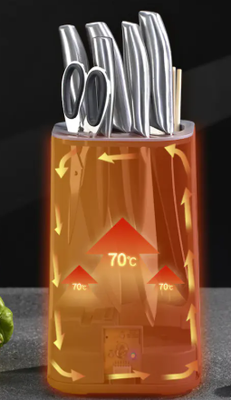 Smart UV Sterilizer Knife Holder