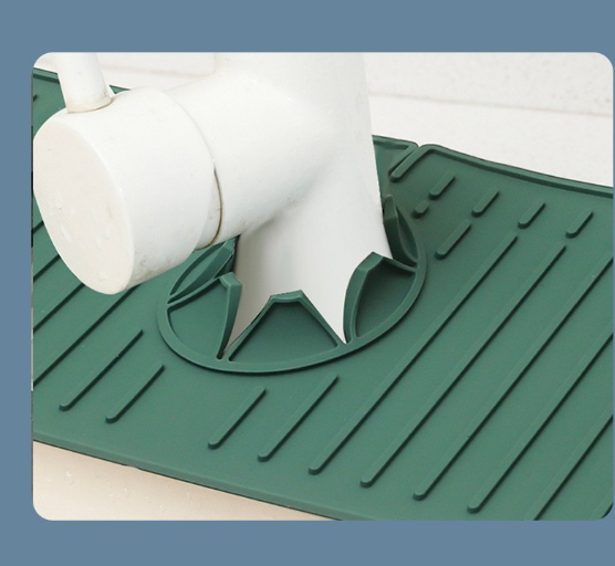Sink Silicone Splash Guard Mat