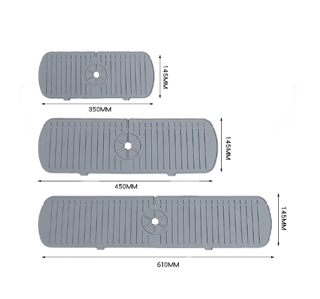 Sink Silicone Splash Guard Mat