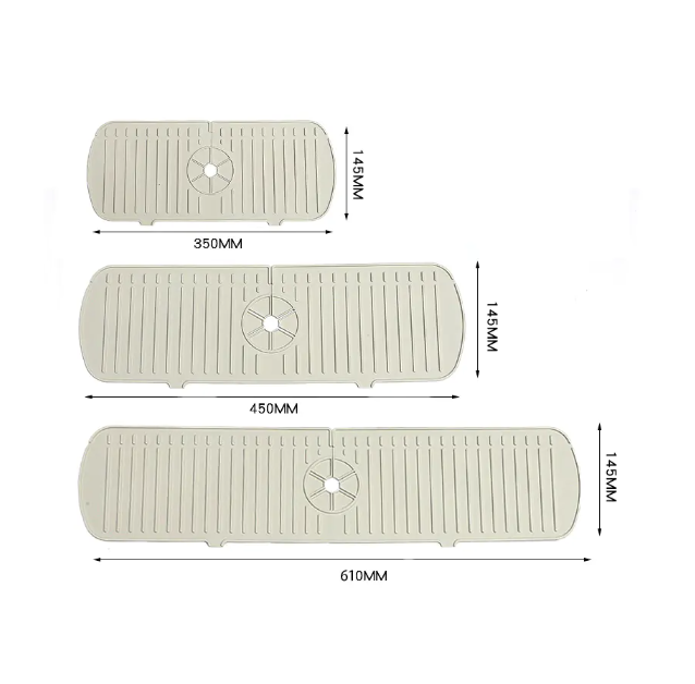 Sink Silicone Splash Guard Mat