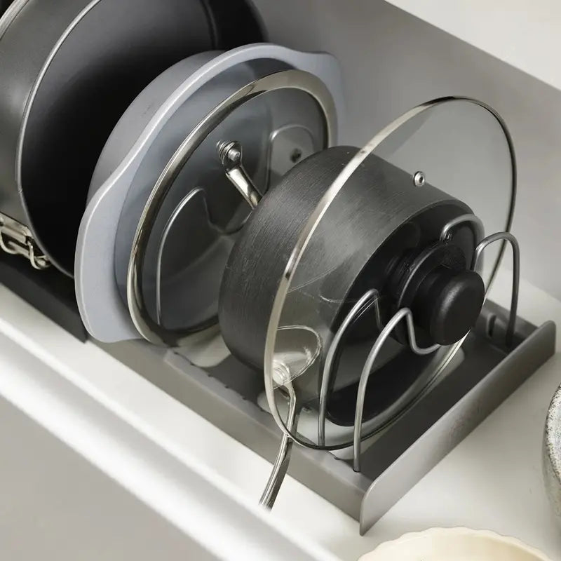 Stainless Steel Pots & Pans Storage Rack