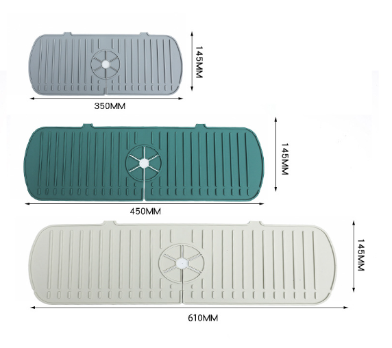 Sink Silicone Splash Guard Mat