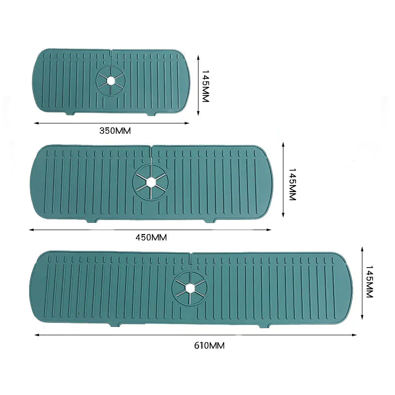 Sink Silicone Splash Guard Mat