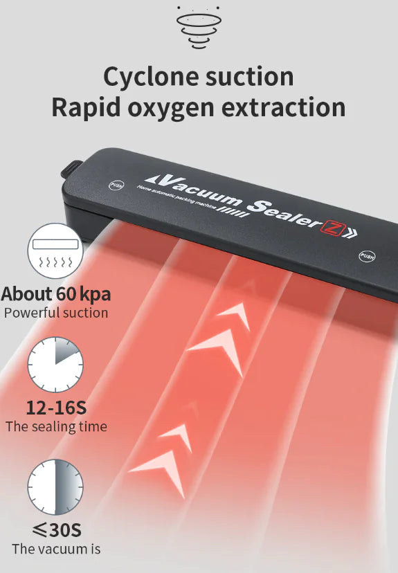 Food Preserving Vacuum Sealer Machine